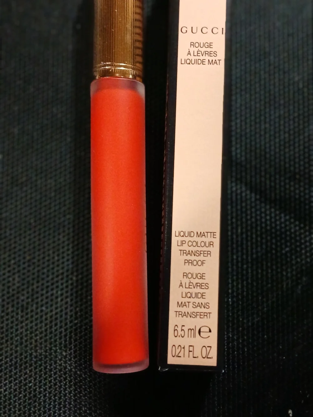 Gucci Liquid Matte Lip Colour - Lizzie Tiger Shade